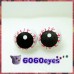 1 Pair 1.5inch (3.81 cm) Diameter Foam Craft Eyes